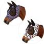 Preview: Professionals Choice Fliegenmaske für Pferde in den Mustern Horse Shoe und Steer Head