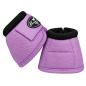 Preview: Professional’s Choice Ballistic Overreach Boots Hufglocken in Orchid – Paar mit gepolstertem Rand und Klettverschluss