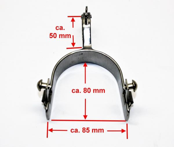 Westernsporen Floral | Damen Rädchensporen