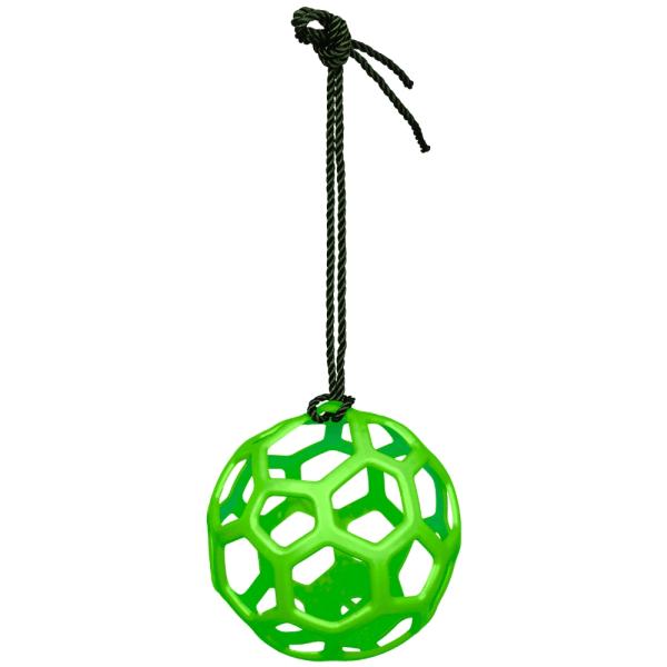heuball slowfeeder futterspielball beschaeftigungsball gruen