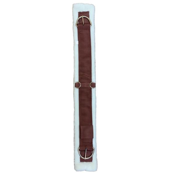 Sattelgurt mit extra weichem Fleece 34"