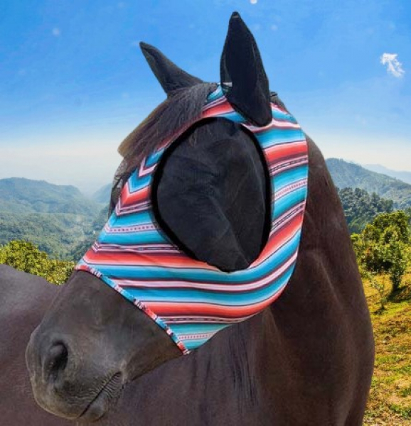 Professional's Choice Flymask Fliegenmaske Comfort Fit Santiago