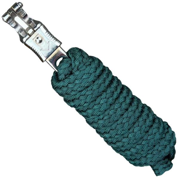 Führstrick Pferd mit Panikhaken einfarbig