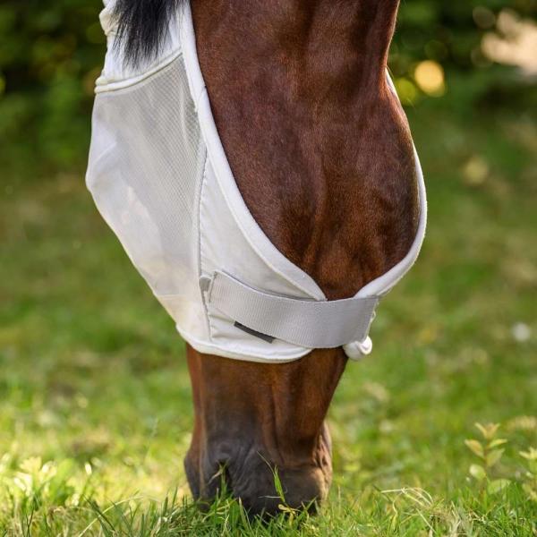 Waldhausen Premium Fliegenmaske mit Ohrenschutz | UV-Schutz