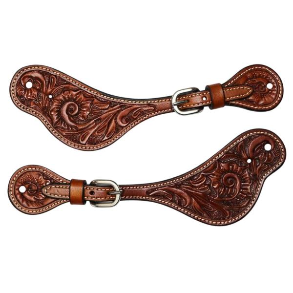 Western Sporenriemen „Florencia“ mit Floral-Design