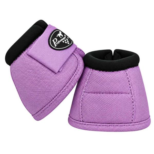 Professional’s Choice Ballistic Overreach Boots Hufglocken in Orchid – Paar mit gepolstertem Rand und Klettverschluss