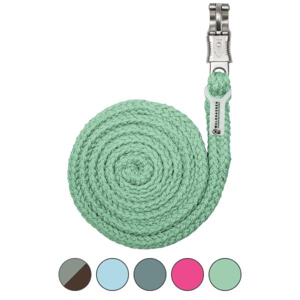 Waldhausen Anbindestrick Plus mit Panikhaken in Hellblau, Pistazie, Piniengrün, Espresso/Salbei und Pink