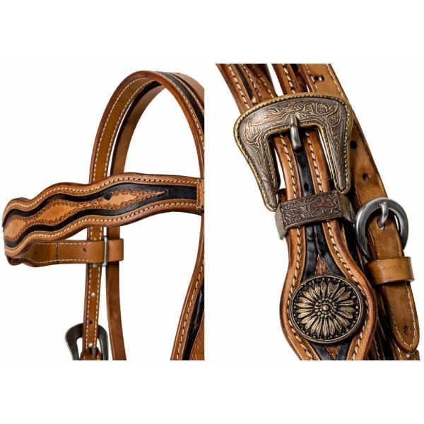 Westerntrense Hellbraun | Antik-Style B-Ware
