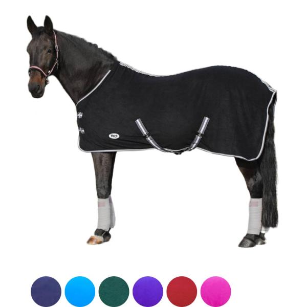 York Abschwitzdecke mit Kreuzgurt für Pferde | perfekter Komfort