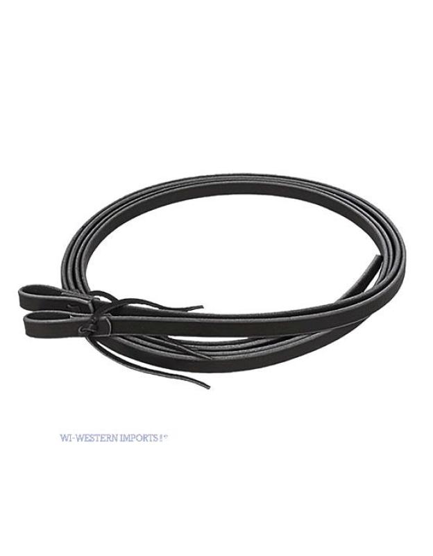Zügel Harness Split Reins 1/2 | Schwarz