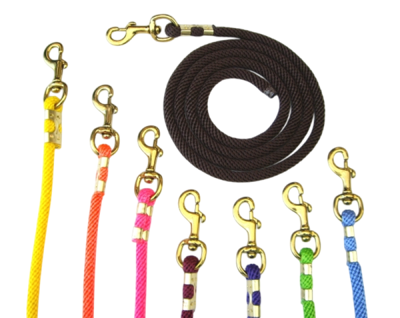 Führstrick für Pferde mit robustem Karabinerhaken | Pferdestrick