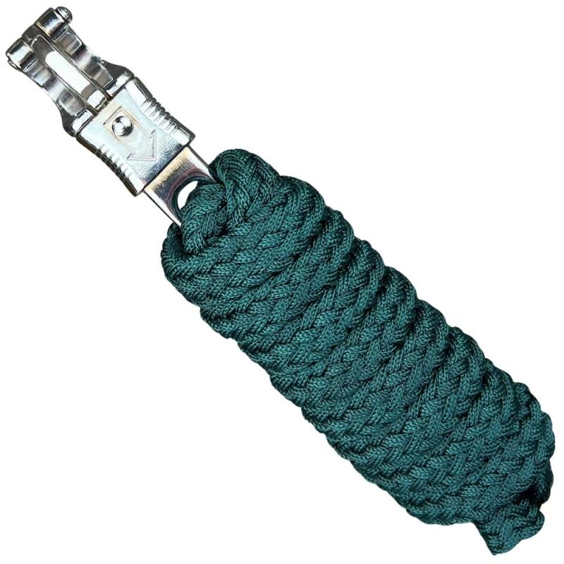 Führstrick Pferd mit Panikhaken einfarbig