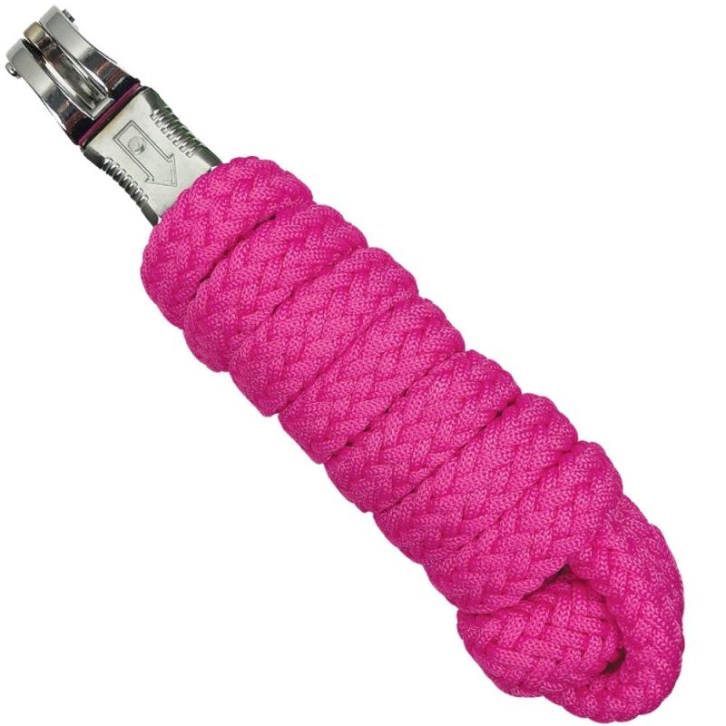 Führstrick Pferd mit Panikhaken einfarbig