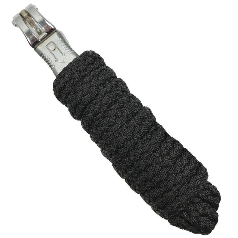 Führstrick Pferd mit Panikhaken einfarbig