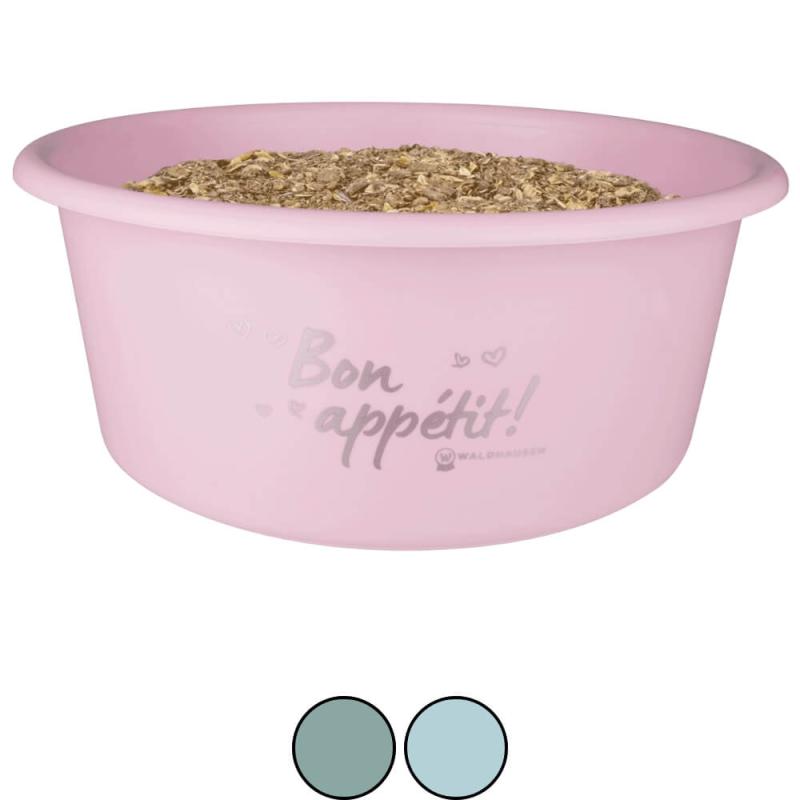 waldhausen futterschale mit deckel für die pferdefuetterung