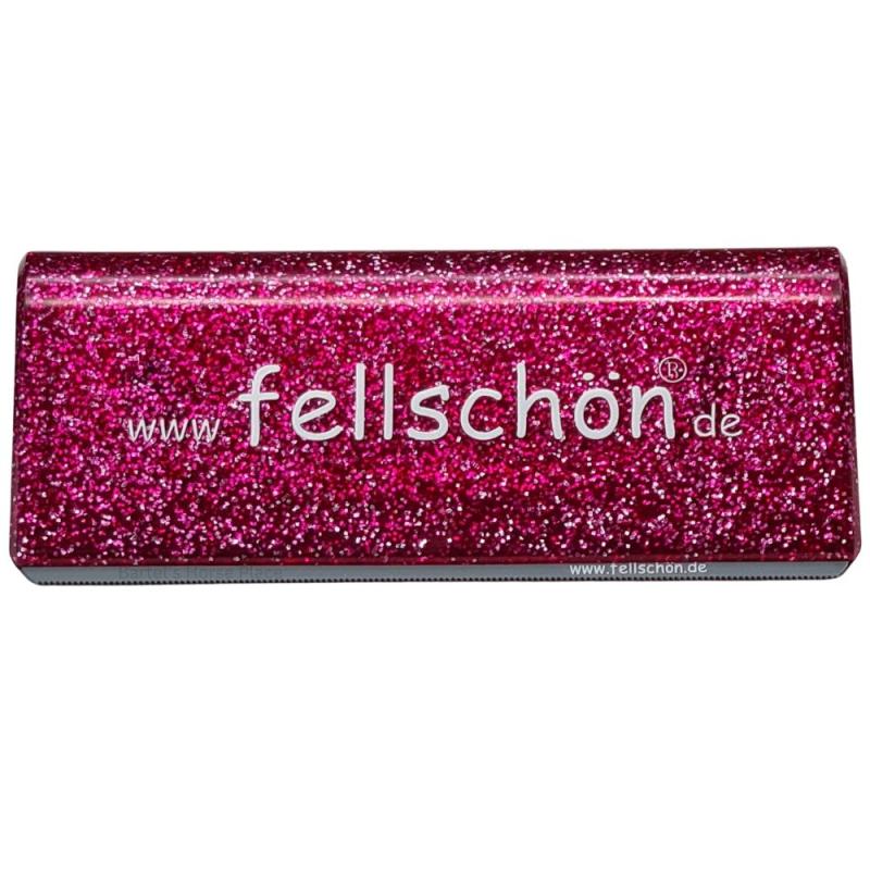 Fellschön Fellwechselhelfer in glitzerpink detail ansicht