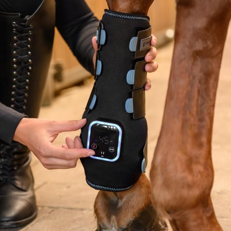 Waldhausen Health and Care TecSupreme Gamasche am Pferdebein mit Bedienung des Touchscreens