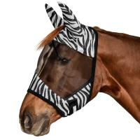 fliegenmaske zebra insektenschutz fliegenschutz mit schopfloch