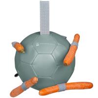 karottenball slowfeeder futterspielball beschaeftigungsball pferd