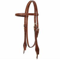 Kopfstück mit Barb Wire Punzierung